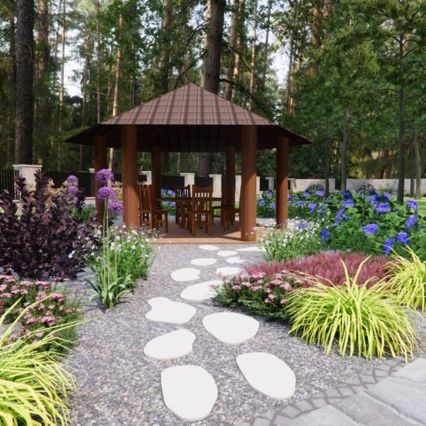 projektowanie ogrodów sieradz, projekt ogrodu